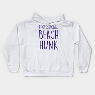 Beach Hunk Kids Hoodie